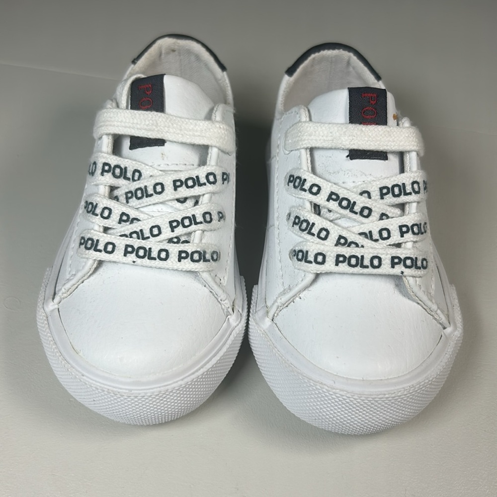 2 for $40 Polo by Ralph Lauren Sneakers Infant's Size 5 RL Polo Baby Shoes - Picture 3 of 12